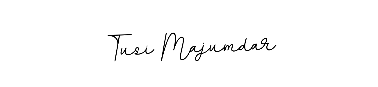 You should practise on your own different ways (BallpointsItalic-DORy9) to write your name (Tusi Majumdar) in signature. don't let someone else do it for you. Tusi Majumdar signature style 11 images and pictures png