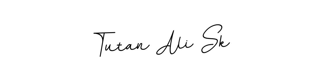 How to make Tutan Ali Sk name signature. Use BallpointsItalic-DORy9 style for creating short signs online. This is the latest handwritten sign. Tutan Ali Sk signature style 11 images and pictures png