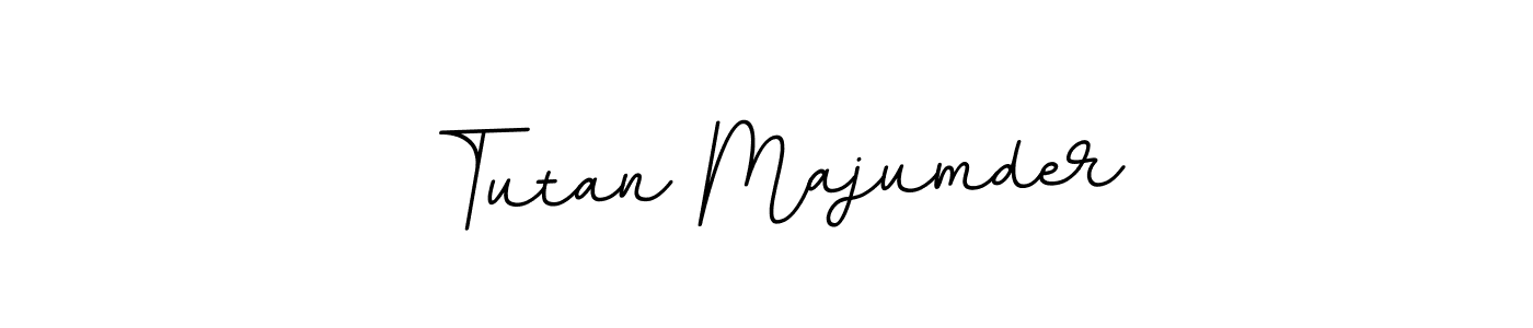 Use a signature maker to create a handwritten signature online. With this signature software, you can design (BallpointsItalic-DORy9) your own signature for name Tutan Majumder. Tutan Majumder signature style 11 images and pictures png