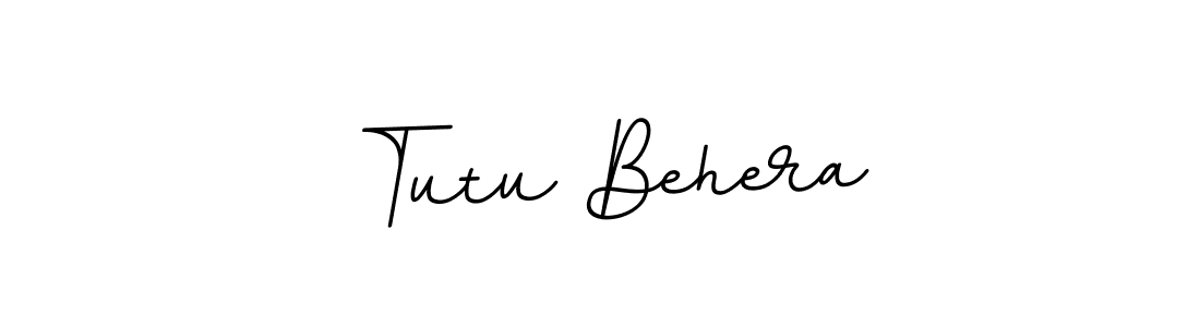 Tutu Behera stylish signature style. Best Handwritten Sign (BallpointsItalic-DORy9) for my name. Handwritten Signature Collection Ideas for my name Tutu Behera. Tutu Behera signature style 11 images and pictures png