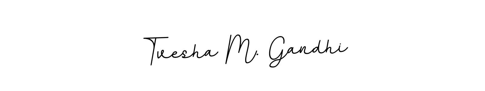 Make a short Tvesha M. Gandhi signature style. Manage your documents anywhere anytime using BallpointsItalic-DORy9. Create and add eSignatures, submit forms, share and send files easily. Tvesha M. Gandhi signature style 11 images and pictures png