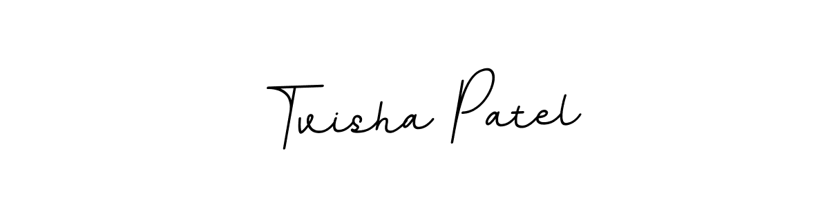 Make a beautiful signature design for name Tvisha Patel. Use this online signature maker to create a handwritten signature for free. Tvisha Patel signature style 11 images and pictures png