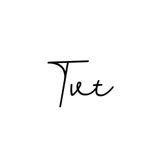 Create a beautiful signature design for name Tvt. With this signature (BallpointsItalic-DORy9) fonts, you can make a handwritten signature for free. Tvt signature style 11 images and pictures png