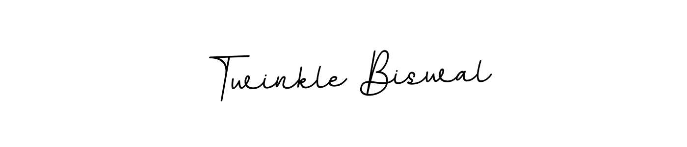 Use a signature maker to create a handwritten signature online. With this signature software, you can design (BallpointsItalic-DORy9) your own signature for name Twinkle Biswal. Twinkle Biswal signature style 11 images and pictures png