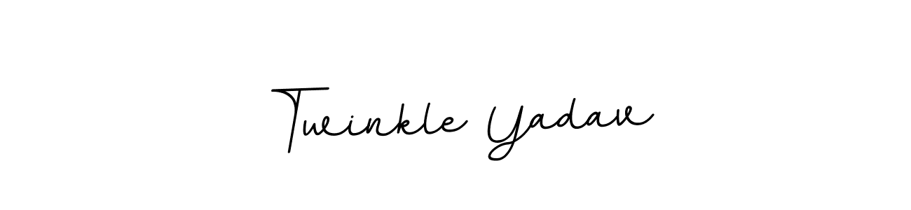 Twinkle Yadav stylish signature style. Best Handwritten Sign (BallpointsItalic-DORy9) for my name. Handwritten Signature Collection Ideas for my name Twinkle Yadav. Twinkle Yadav signature style 11 images and pictures png