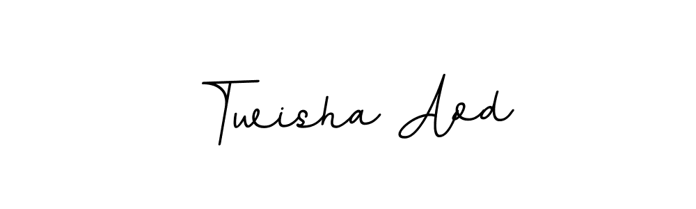 BallpointsItalic-DORy9 is a professional signature style that is perfect for those who want to add a touch of class to their signature. It is also a great choice for those who want to make their signature more unique. Get Twisha Aod name to fancy signature for free. Twisha Aod signature style 11 images and pictures png