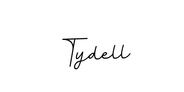 Make a beautiful signature design for name Tydell. With this signature (BallpointsItalic-DORy9) style, you can create a handwritten signature for free. Tydell signature style 11 images and pictures png