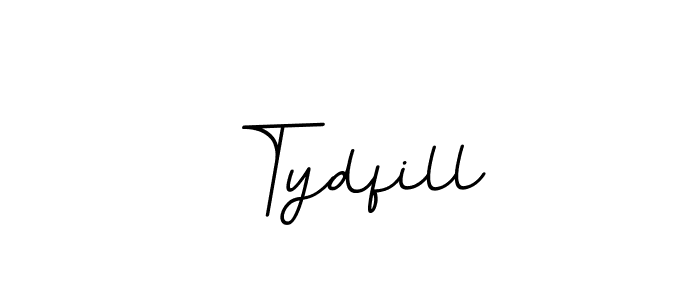 How to make Tydfill name signature. Use BallpointsItalic-DORy9 style for creating short signs online. This is the latest handwritten sign. Tydfill signature style 11 images and pictures png