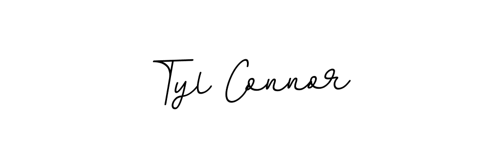 This is the best signature style for the Tyl Connor name. Also you like these signature font (BallpointsItalic-DORy9). Mix name signature. Tyl Connor signature style 11 images and pictures png
