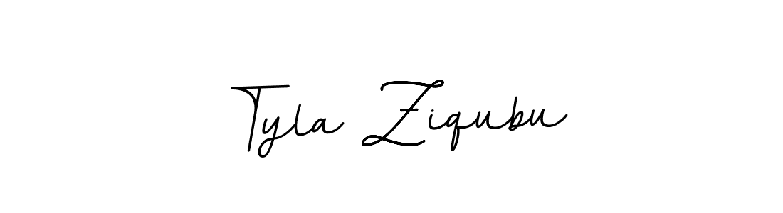 You should practise on your own different ways (BallpointsItalic-DORy9) to write your name (Tyla Ziqubu) in signature. don't let someone else do it for you. Tyla Ziqubu signature style 11 images and pictures png
