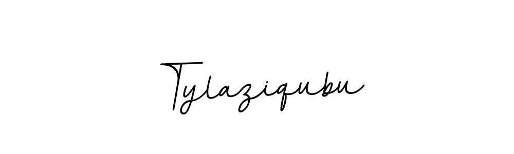 Make a beautiful signature design for name Tylaziqubu. With this signature (BallpointsItalic-DORy9) style, you can create a handwritten signature for free. Tylaziqubu signature style 11 images and pictures png