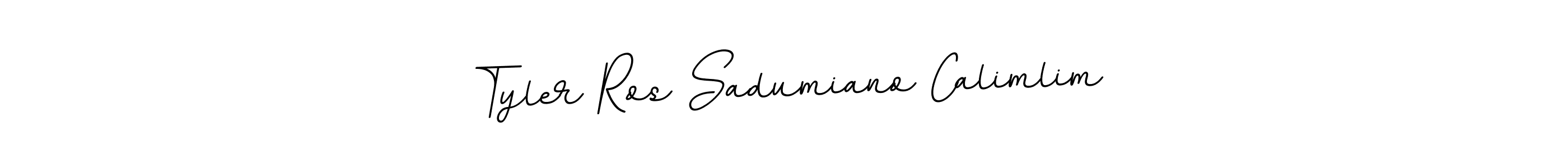 You can use this online signature creator to create a handwritten signature for the name Tyler Ros Sadumiano Calimlim. This is the best online autograph maker. Tyler Ros Sadumiano Calimlim signature style 11 images and pictures png