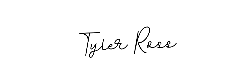 Create a beautiful signature design for name Tyler Ross. With this signature (BallpointsItalic-DORy9) fonts, you can make a handwritten signature for free. Tyler Ross signature style 11 images and pictures png