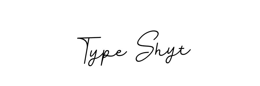 How to Draw Type Shyt signature style? BallpointsItalic-DORy9 is a latest design signature styles for name Type Shyt. Type Shyt signature style 11 images and pictures png