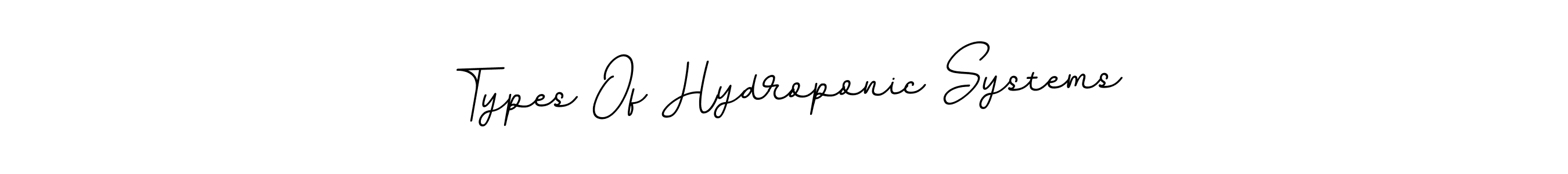 The best way (BallpointsItalic-DORy9) to make a short signature is to pick only two or three words in your name. The name Types Of Hydroponic Systems include a total of six letters. For converting this name. Types Of Hydroponic Systems signature style 11 images and pictures png
