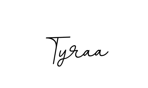 How to make Tyraa signature? BallpointsItalic-DORy9 is a professional autograph style. Create handwritten signature for Tyraa name. Tyraa signature style 11 images and pictures png