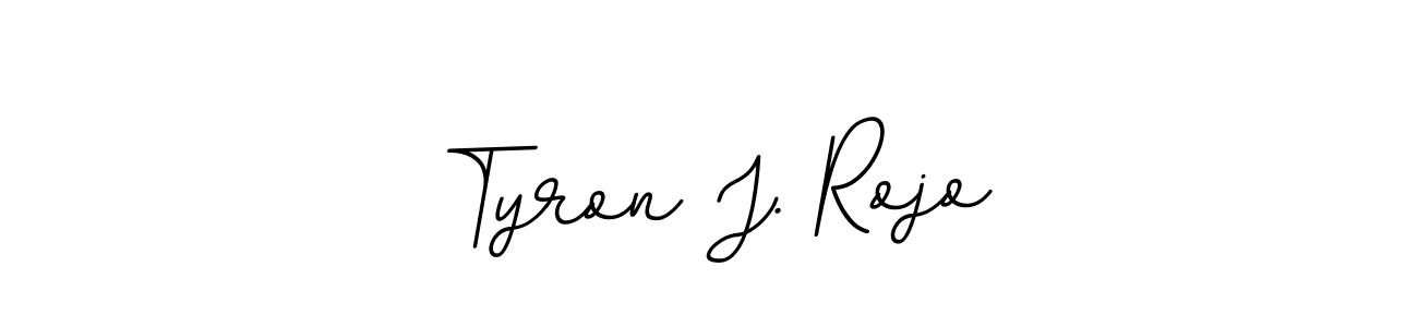 Also You can easily find your signature by using the search form. We will create Tyron J. Rojo name handwritten signature images for you free of cost using BallpointsItalic-DORy9 sign style. Tyron J. Rojo signature style 11 images and pictures png