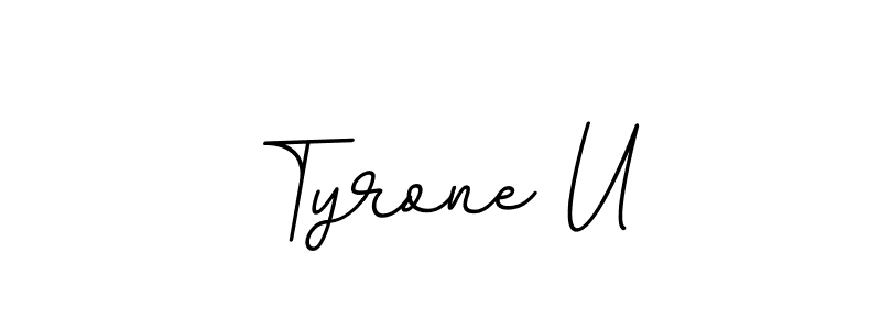 How to Draw Tyrone U signature style? BallpointsItalic-DORy9 is a latest design signature styles for name Tyrone U. Tyrone U signature style 11 images and pictures png