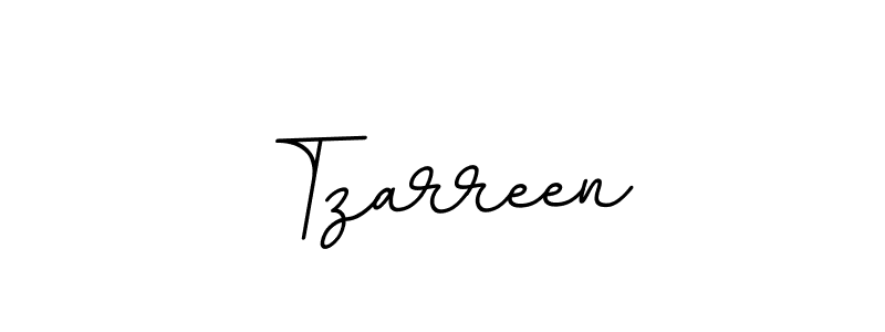 Make a beautiful signature design for name Tzarreen. With this signature (BallpointsItalic-DORy9) style, you can create a handwritten signature for free. Tzarreen signature style 11 images and pictures png