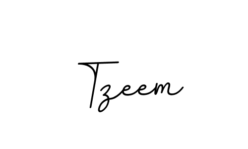 Design your own signature with our free online signature maker. With this signature software, you can create a handwritten (BallpointsItalic-DORy9) signature for name Tzeem. Tzeem signature style 11 images and pictures png