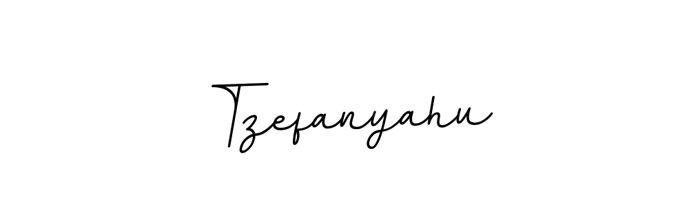Use a signature maker to create a handwritten signature online. With this signature software, you can design (BallpointsItalic-DORy9) your own signature for name Tzefanyahu. Tzefanyahu signature style 11 images and pictures png