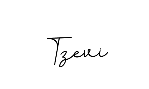 Tzevi stylish signature style. Best Handwritten Sign (BallpointsItalic-DORy9) for my name. Handwritten Signature Collection Ideas for my name Tzevi. Tzevi signature style 11 images and pictures png
