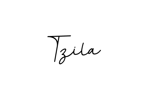 How to make Tzila name signature. Use BallpointsItalic-DORy9 style for creating short signs online. This is the latest handwritten sign. Tzila signature style 11 images and pictures png