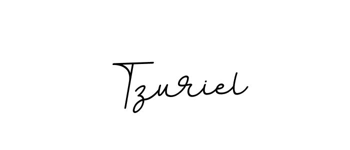 Use a signature maker to create a handwritten signature online. With this signature software, you can design (BallpointsItalic-DORy9) your own signature for name Tzuriel. Tzuriel signature style 11 images and pictures png