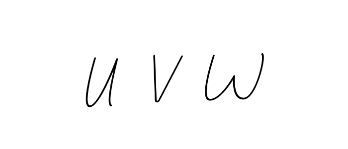 Once you've used our free online signature maker to create your best signature BallpointsItalic-DORy9 style, it's time to enjoy all of the benefits that U  V  W name signing documents. U  V  W signature style 11 images and pictures png