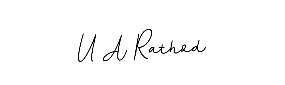 Make a beautiful signature design for name U A Rathod. Use this online signature maker to create a handwritten signature for free. U A Rathod signature style 11 images and pictures png