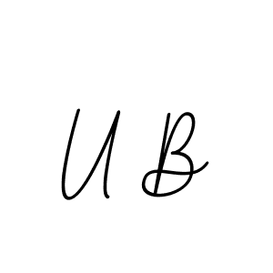 Make a beautiful signature design for name U B. Use this online signature maker to create a handwritten signature for free. U B signature style 11 images and pictures png