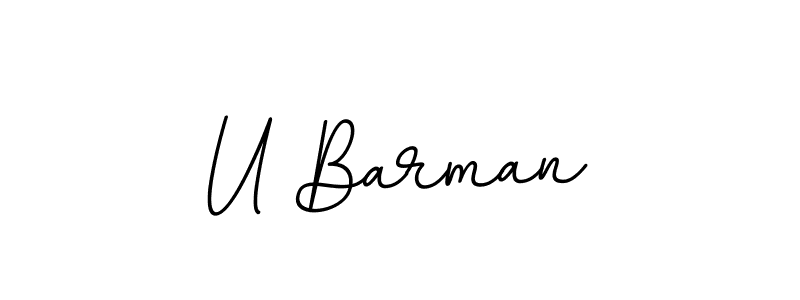 This is the best signature style for the U Barman name. Also you like these signature font (BallpointsItalic-DORy9). Mix name signature. U Barman signature style 11 images and pictures png