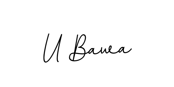if you are searching for the best signature style for your name U Bawa. so please give up your signature search. here we have designed multiple signature styles  using BallpointsItalic-DORy9. U Bawa signature style 11 images and pictures png