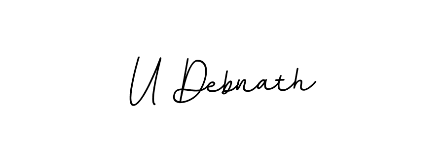 It looks lik you need a new signature style for name U Debnath. Design unique handwritten (BallpointsItalic-DORy9) signature with our free signature maker in just a few clicks. U Debnath signature style 11 images and pictures png