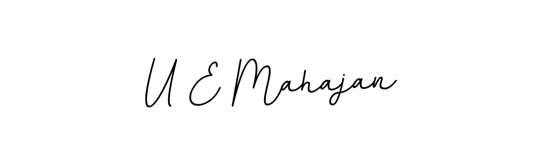 You can use this online signature creator to create a handwritten signature for the name U E Mahajan. This is the best online autograph maker. U E Mahajan signature style 11 images and pictures png