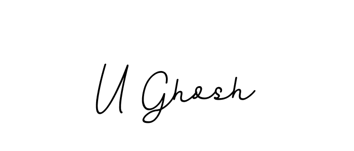 Here are the top 10 professional signature styles for the name U Ghosh. These are the best autograph styles you can use for your name. U Ghosh signature style 11 images and pictures png