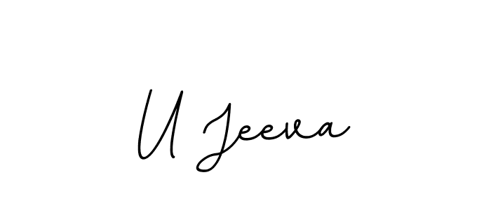 Make a beautiful signature design for name U Jeeva. Use this online signature maker to create a handwritten signature for free. U Jeeva signature style 11 images and pictures png