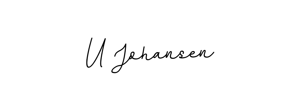 Also we have U Johansen name is the best signature style. Create professional handwritten signature collection using BallpointsItalic-DORy9 autograph style. U Johansen signature style 11 images and pictures png