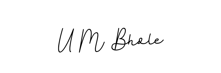 Also You can easily find your signature by using the search form. We will create U M Bhole name handwritten signature images for you free of cost using BallpointsItalic-DORy9 sign style. U M Bhole signature style 11 images and pictures png
