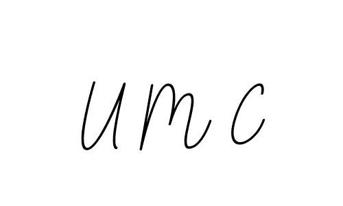 This is the best signature style for the U M C name. Also you like these signature font (BallpointsItalic-DORy9). Mix name signature. U M C signature style 11 images and pictures png