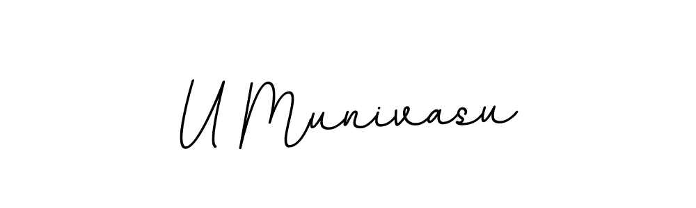 if you are searching for the best signature style for your name U Munivasu. so please give up your signature search. here we have designed multiple signature styles  using BallpointsItalic-DORy9. U Munivasu signature style 11 images and pictures png