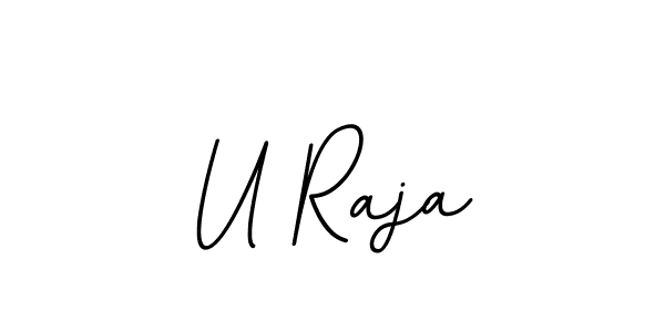 Also we have U Raja name is the best signature style. Create professional handwritten signature collection using BallpointsItalic-DORy9 autograph style. U Raja signature style 11 images and pictures png