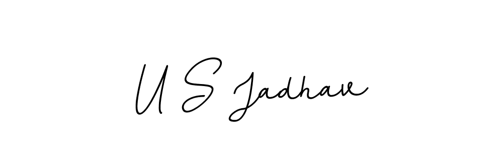 Also You can easily find your signature by using the search form. We will create U S Jadhav name handwritten signature images for you free of cost using BallpointsItalic-DORy9 sign style. U S Jadhav signature style 11 images and pictures png