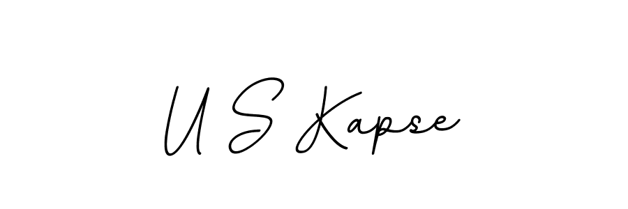 BallpointsItalic-DORy9 is a professional signature style that is perfect for those who want to add a touch of class to their signature. It is also a great choice for those who want to make their signature more unique. Get U S Kapse name to fancy signature for free. U S Kapse signature style 11 images and pictures png