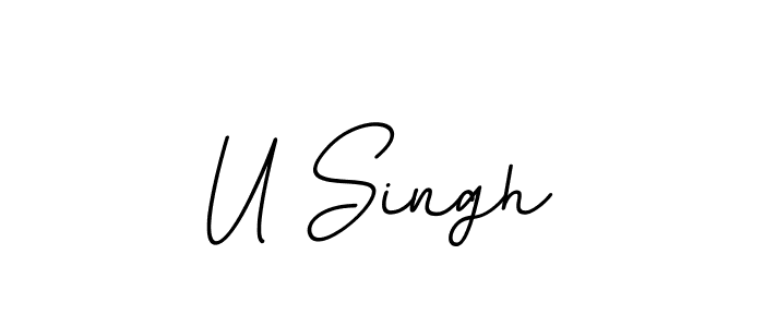 How to Draw U Singh signature style? BallpointsItalic-DORy9 is a latest design signature styles for name U Singh. U Singh signature style 11 images and pictures png