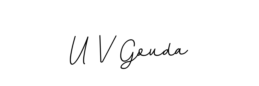 You can use this online signature creator to create a handwritten signature for the name U V Gouda. This is the best online autograph maker. U V Gouda signature style 11 images and pictures png