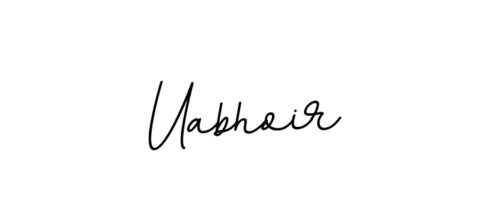 if you are searching for the best signature style for your name Uabhoir. so please give up your signature search. here we have designed multiple signature styles  using BallpointsItalic-DORy9. Uabhoir signature style 11 images and pictures png