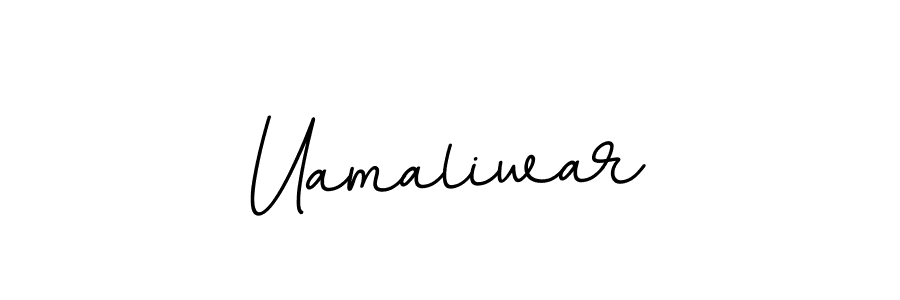 Similarly BallpointsItalic-DORy9 is the best handwritten signature design. Signature creator online .You can use it as an online autograph creator for name Uamaliwar. Uamaliwar signature style 11 images and pictures png