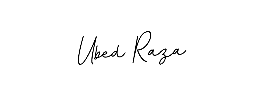 This is the best signature style for the Ubed Raza name. Also you like these signature font (BallpointsItalic-DORy9). Mix name signature. Ubed Raza signature style 11 images and pictures png
