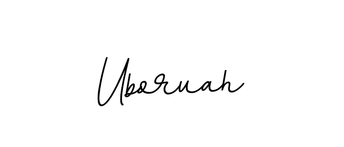 Make a beautiful signature design for name Uboruah. Use this online signature maker to create a handwritten signature for free. Uboruah signature style 11 images and pictures png